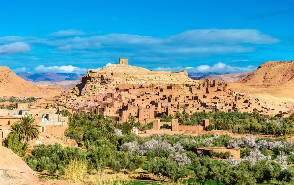 Aït Benhaddou, a UNESCO world heritage site in Morocco