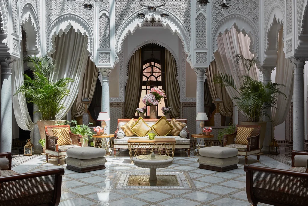 VIP Morocco tour featuring luxury riads, private transportation, and exclusive desert experiences