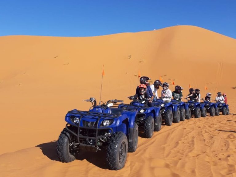 Marrakech desert tours with Sahara dunes, camel trekking and desert camp experience