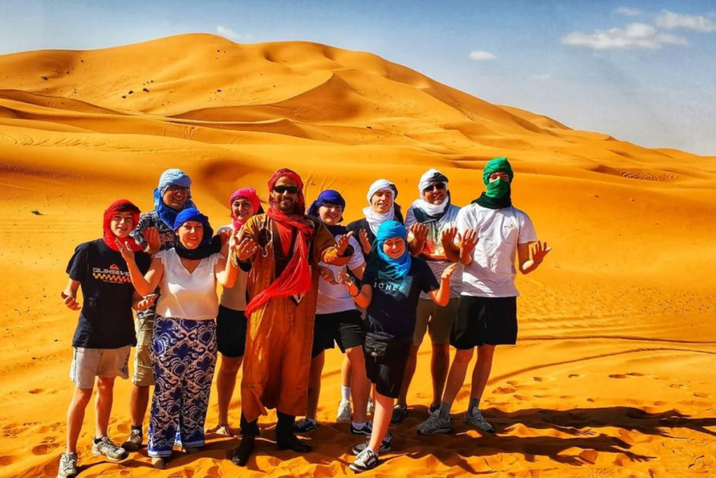 Erg Chebbi Sahara dunes
